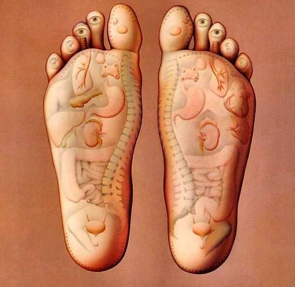 Foot Reflexology Massage Relieves Stress and Back Pain
